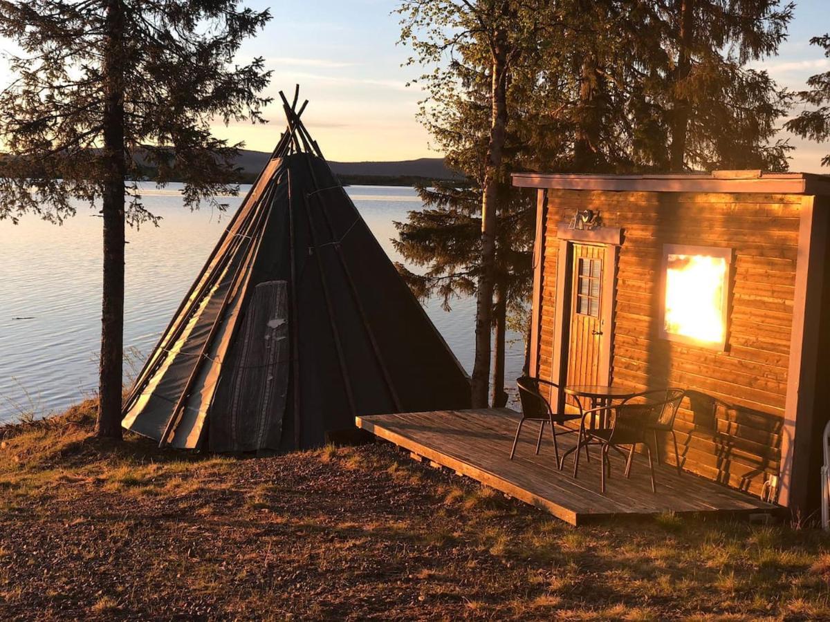 Northern Light Huts - Paradise Lapland Kiruna Bagian luar foto