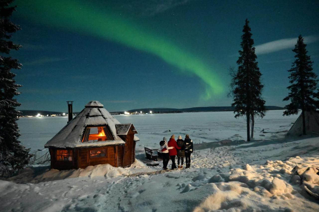 Northern Light Huts - Paradise Lapland Kiruna Bagian luar foto