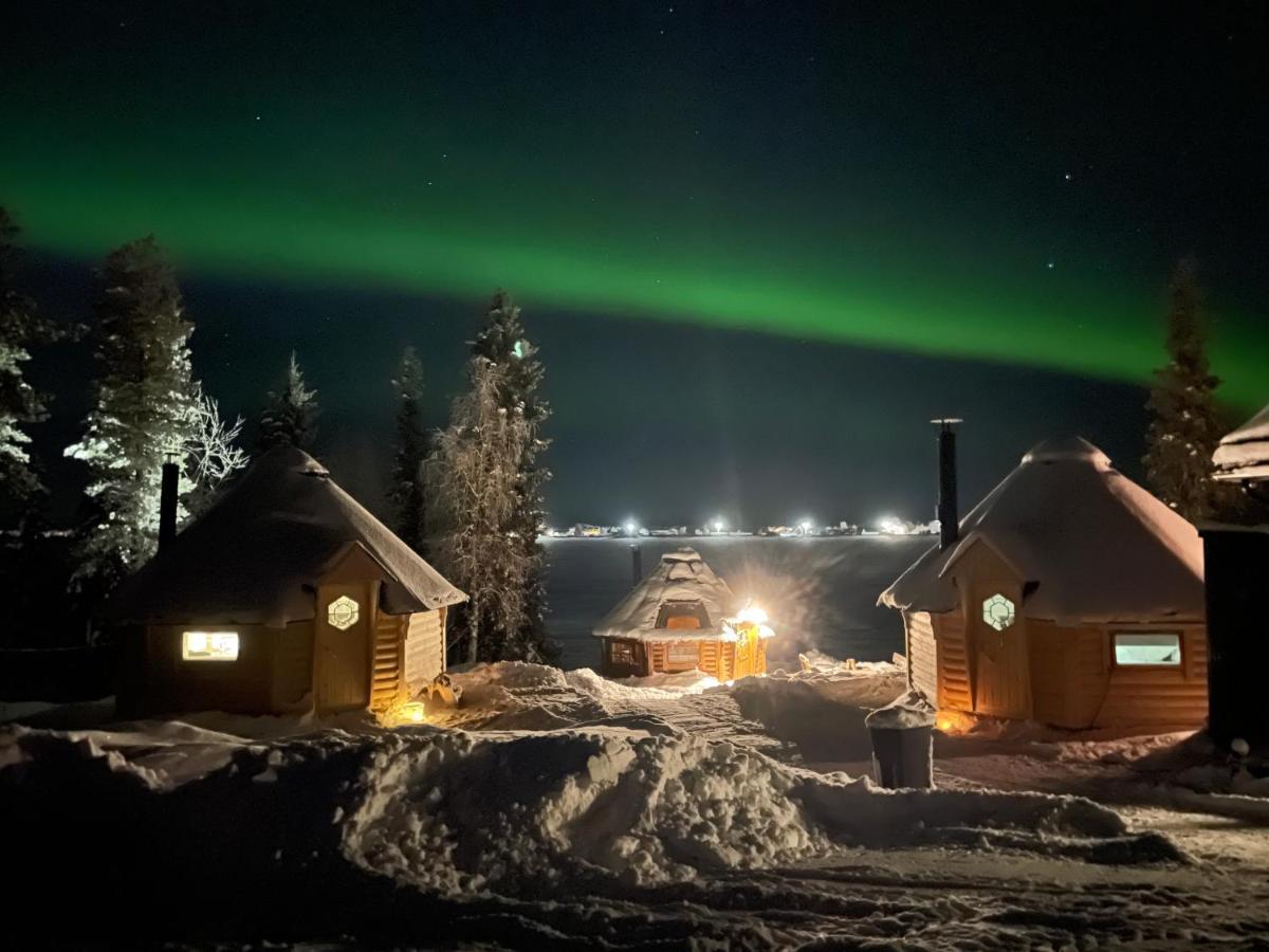 Northern Light Huts - Paradise Lapland Kiruna Bagian luar foto