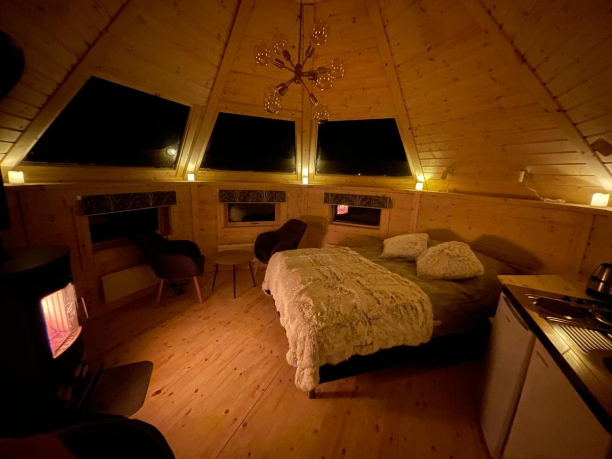 Northern Light Huts - Paradise Lapland Kiruna Bagian luar foto