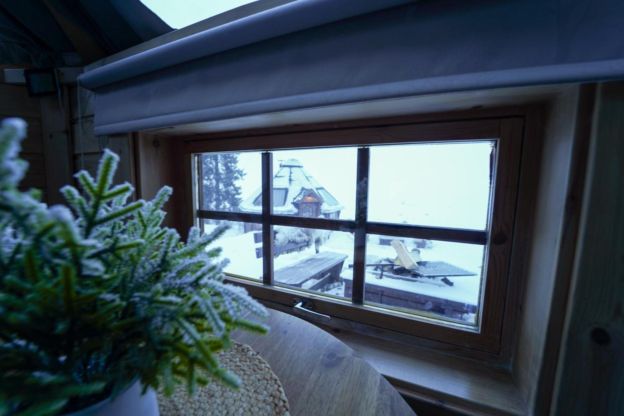 Northern Light Huts - Paradise Lapland Kiruna Bagian luar foto