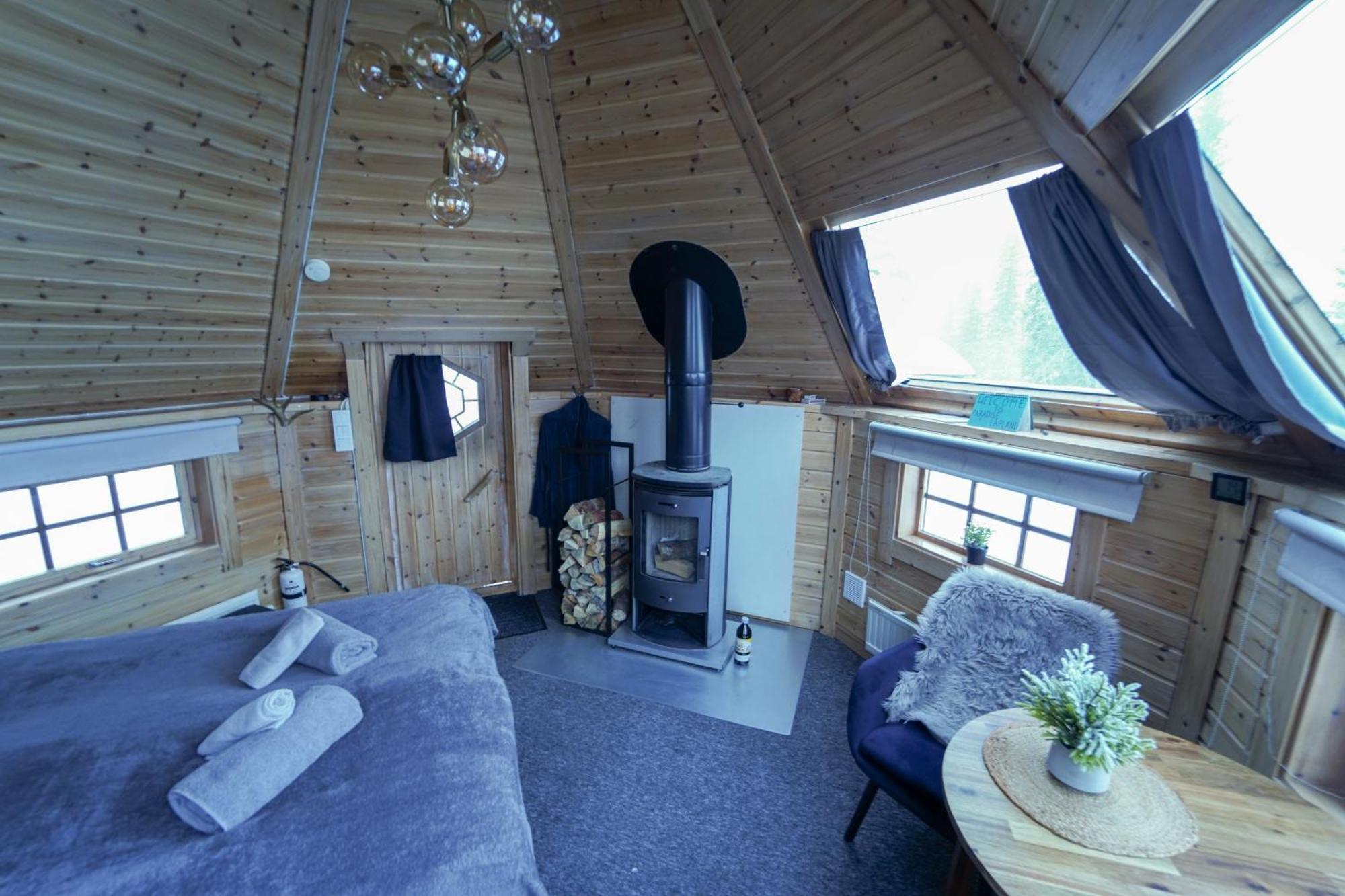 Northern Light Huts - Paradise Lapland Kiruna Bagian luar foto