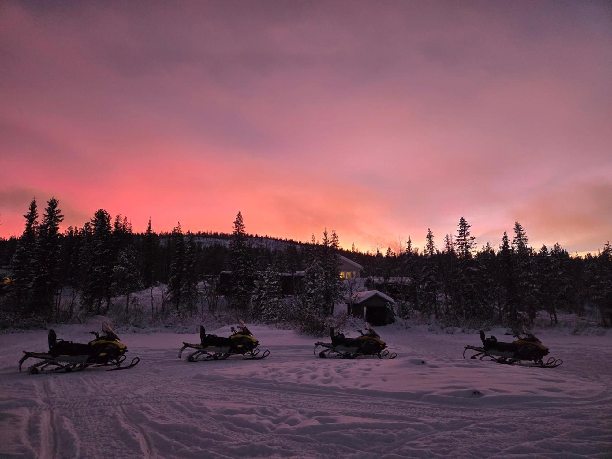 Northern Light Huts - Paradise Lapland Kiruna Bagian luar foto
