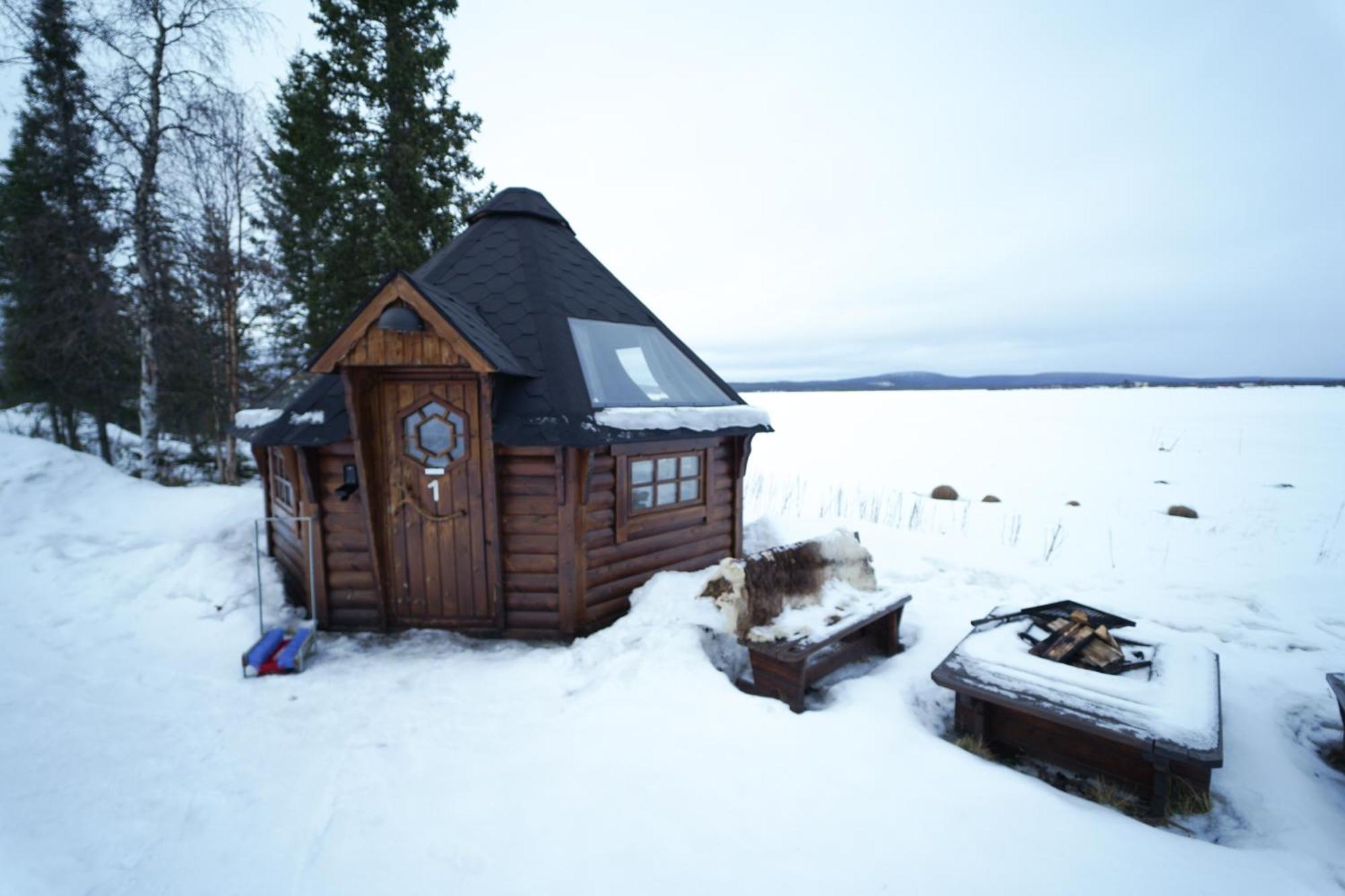 Northern Light Huts - Paradise Lapland Kiruna Bagian luar foto