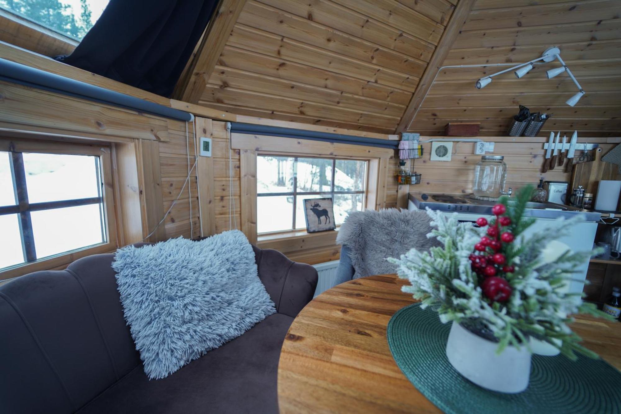 Northern Light Huts - Paradise Lapland Kiruna Bagian luar foto