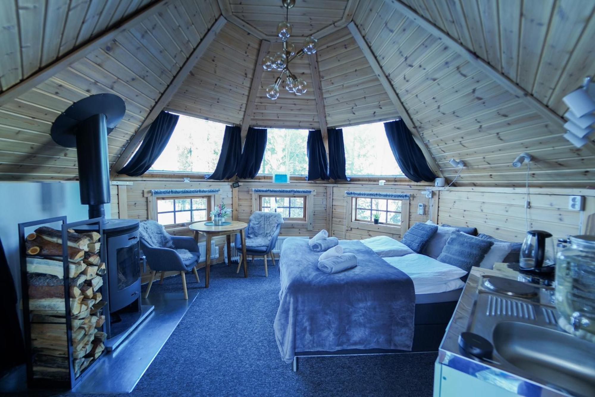 Northern Light Huts - Paradise Lapland Kiruna Bagian luar foto