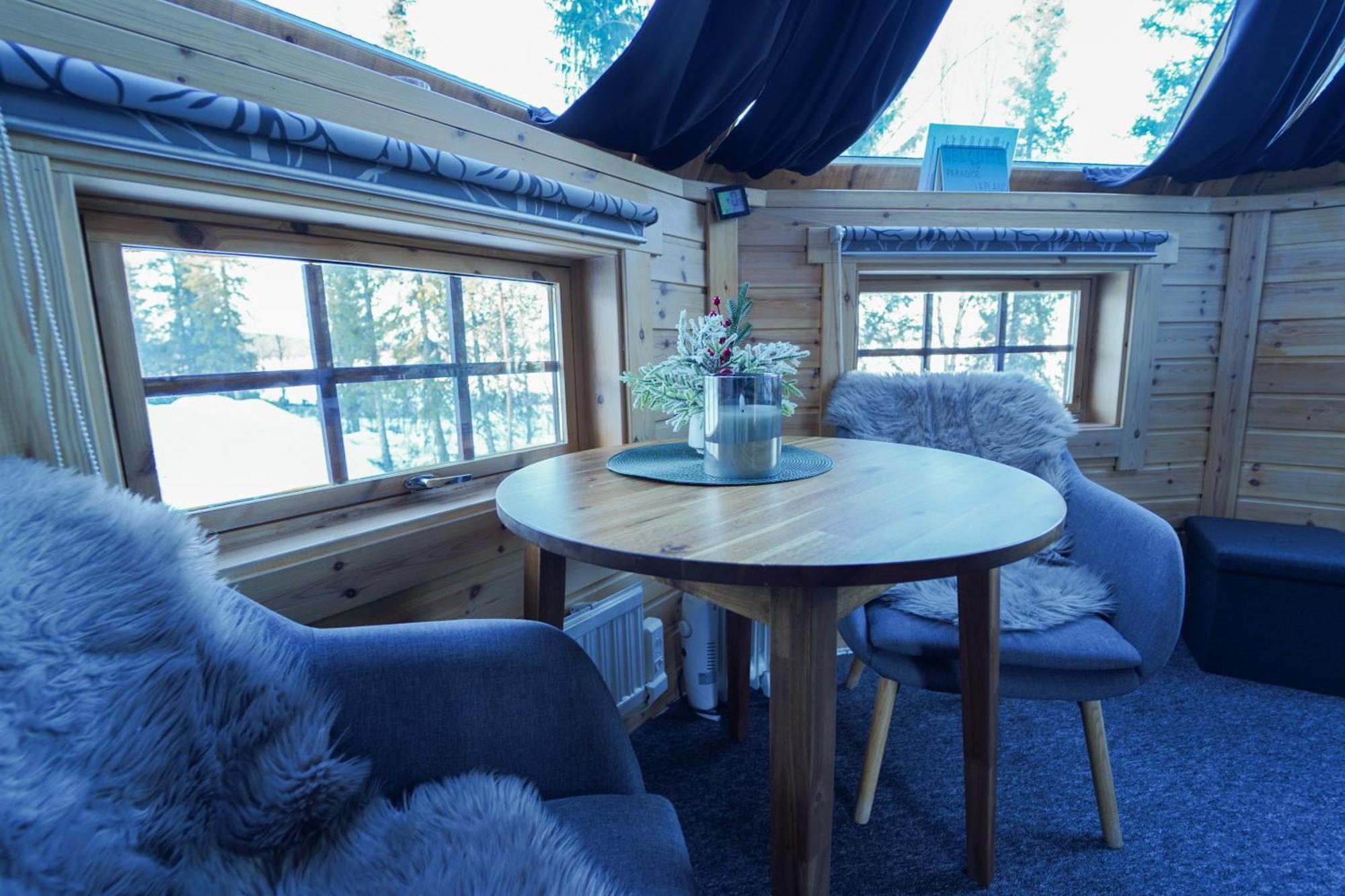 Northern Light Huts - Paradise Lapland Kiruna Bagian luar foto