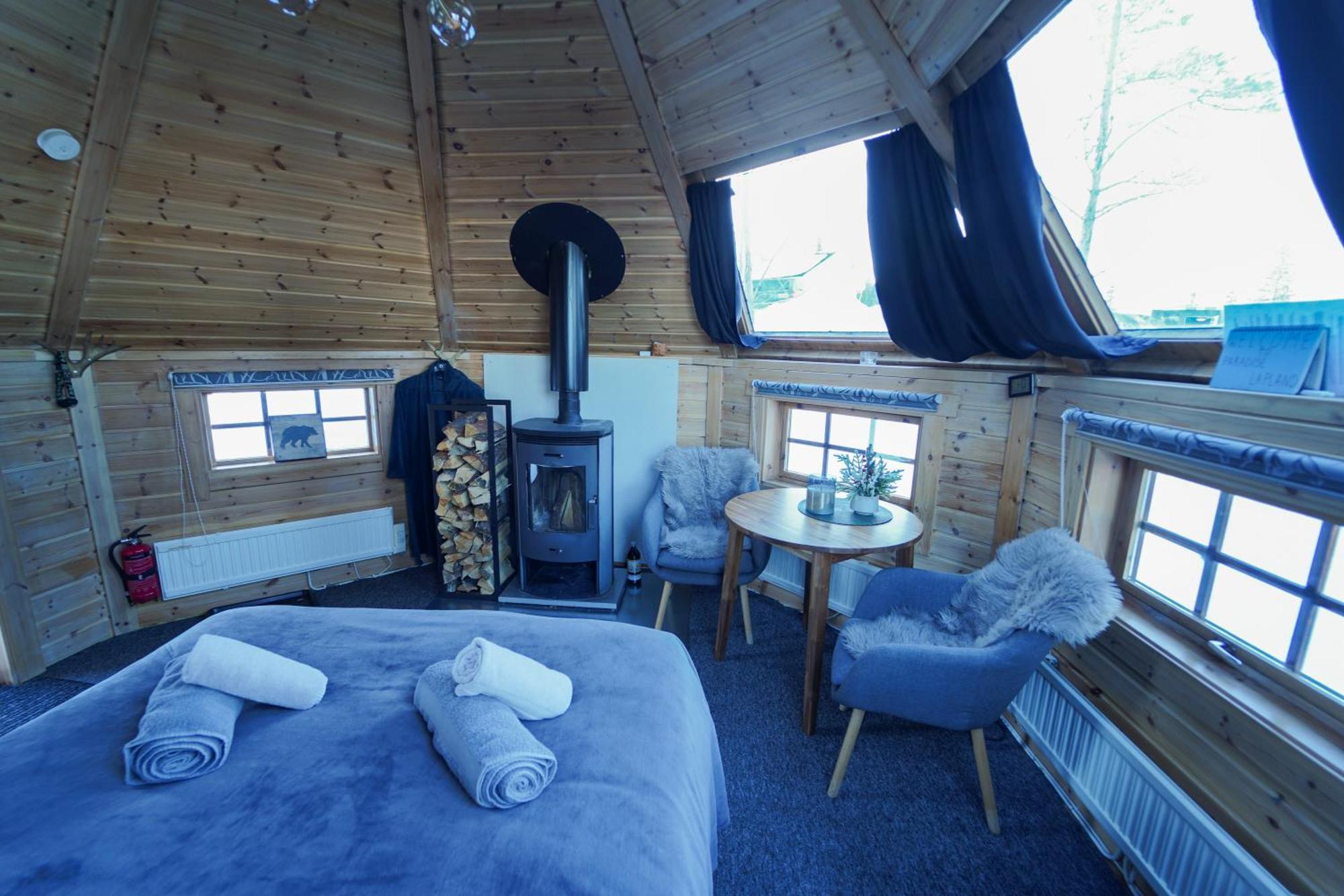 Northern Light Huts - Paradise Lapland Kiruna Bagian luar foto